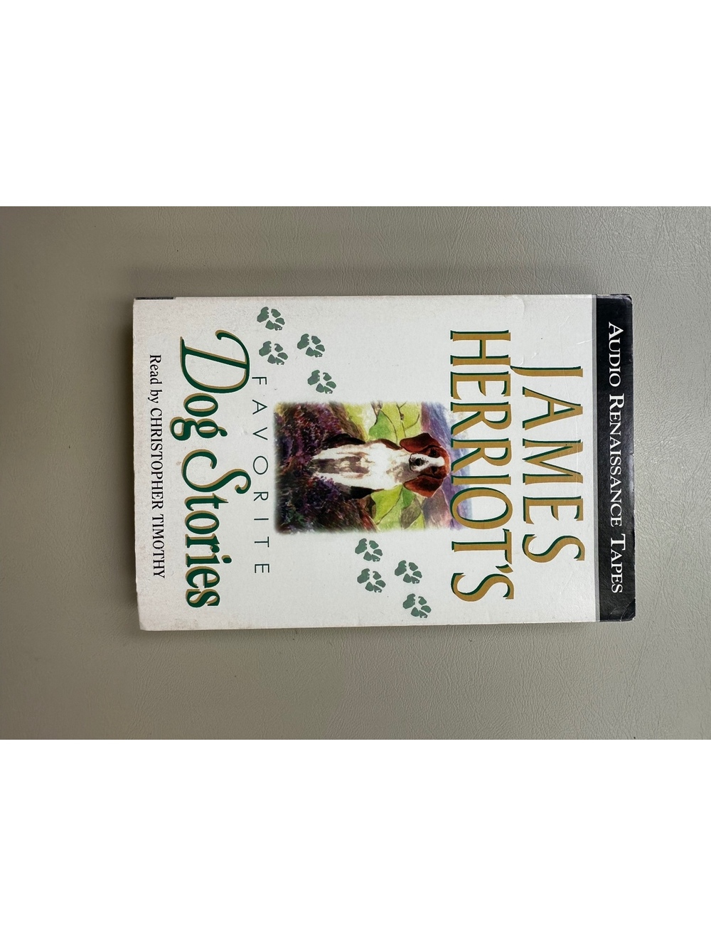 James Herriot's Favorite Dog Stories audiobook cassette